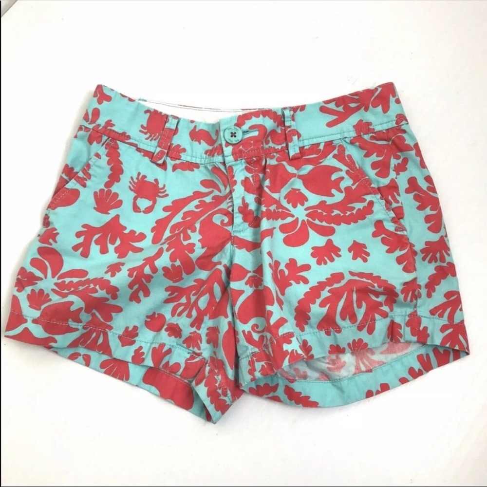 Lilly Pulitzer Shorts Sz 02 Callahan Beach